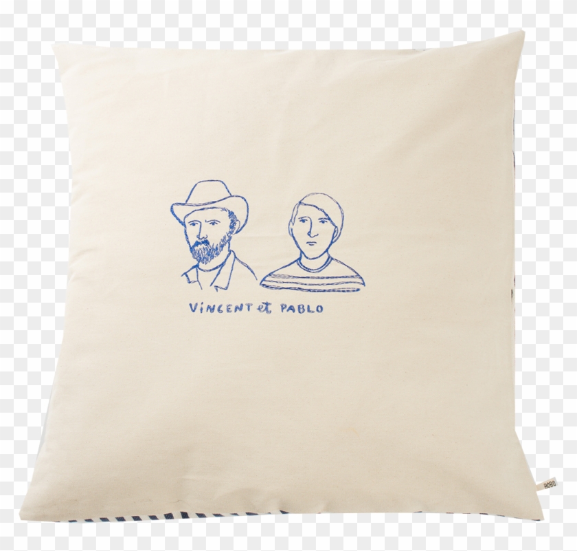 Bobo Choses Cushion Cover Vincent Et Pablo - Bobochoses Vincent And Pablo Clipart