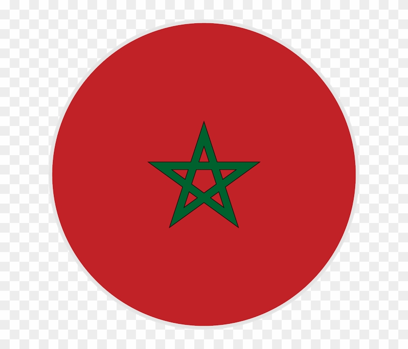 Download Flag Maroc Svg Eps Png Psd Ai Vector Color - Morocco Logo Red Clipart