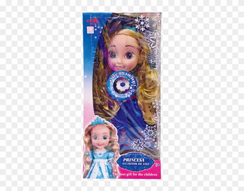 Muñeca Con Rizos Que Se Encienden - Barbie Clipart