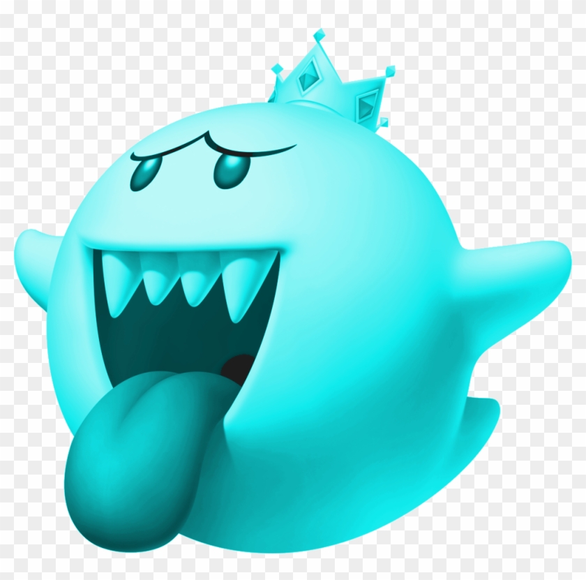 Download Frosty King Boo Artwork King Boo Render Clipart 4438337 Pikpng