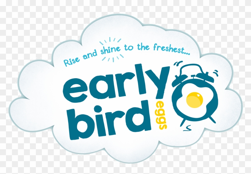 Early Bird Eggs - Illustration Clipart