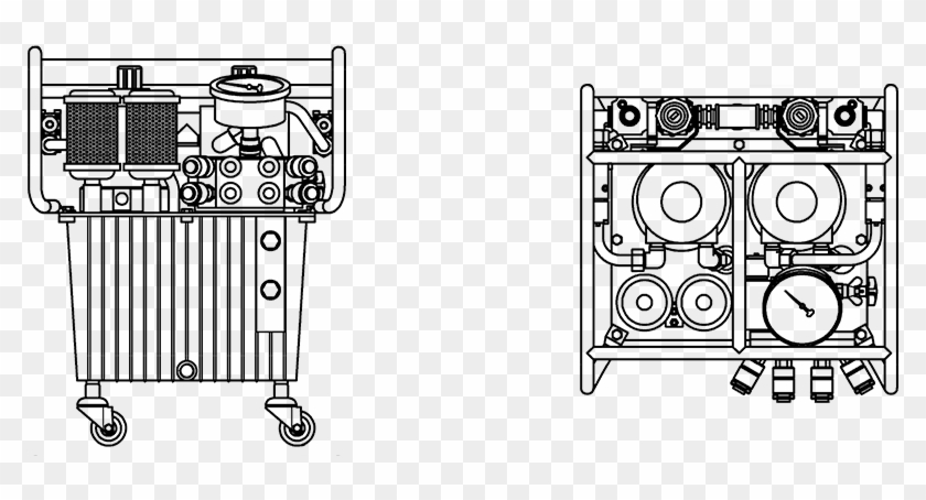 Air Consumption - Technical Drawing Clipart (#4484969) - PikPng