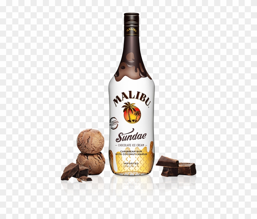 Malibu Sundae - Malibu Rum Sundae Clipart