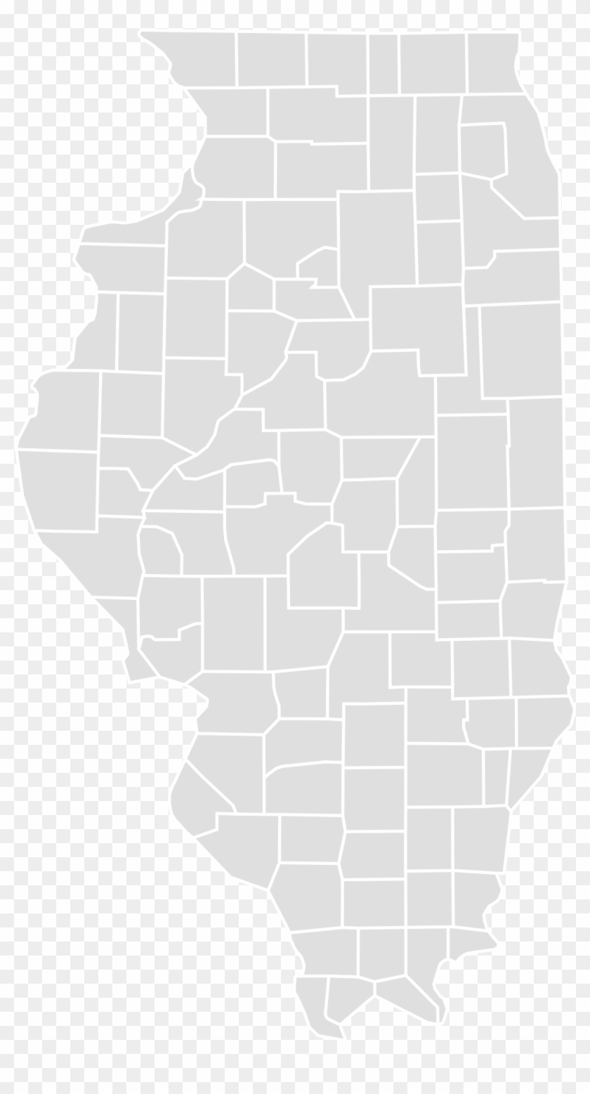 Svg Free Library Illinois Svg Map - Illinois Clipart