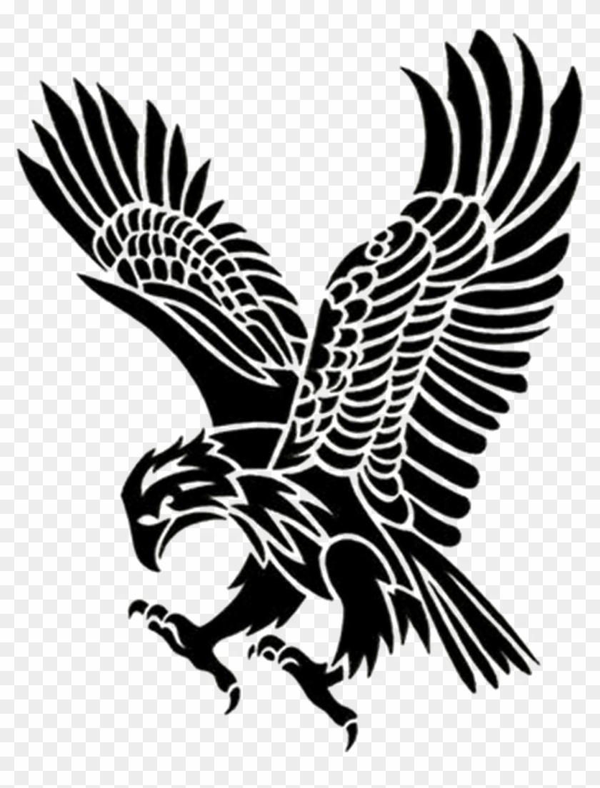 Eagle Tattoo Download Transparent Png Image - Tribal Eagle Clipart