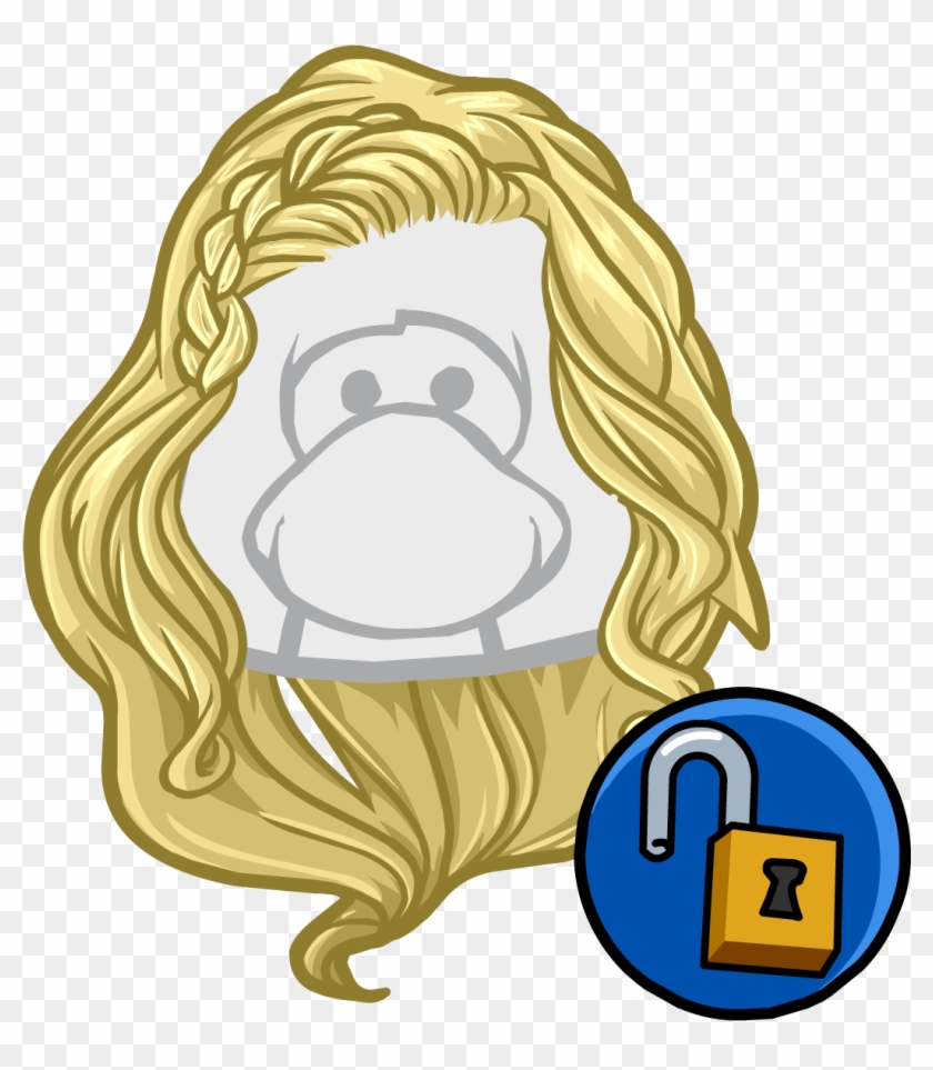 Club Penguin Clip Art - Free Penguin Codes Hair - Png Download