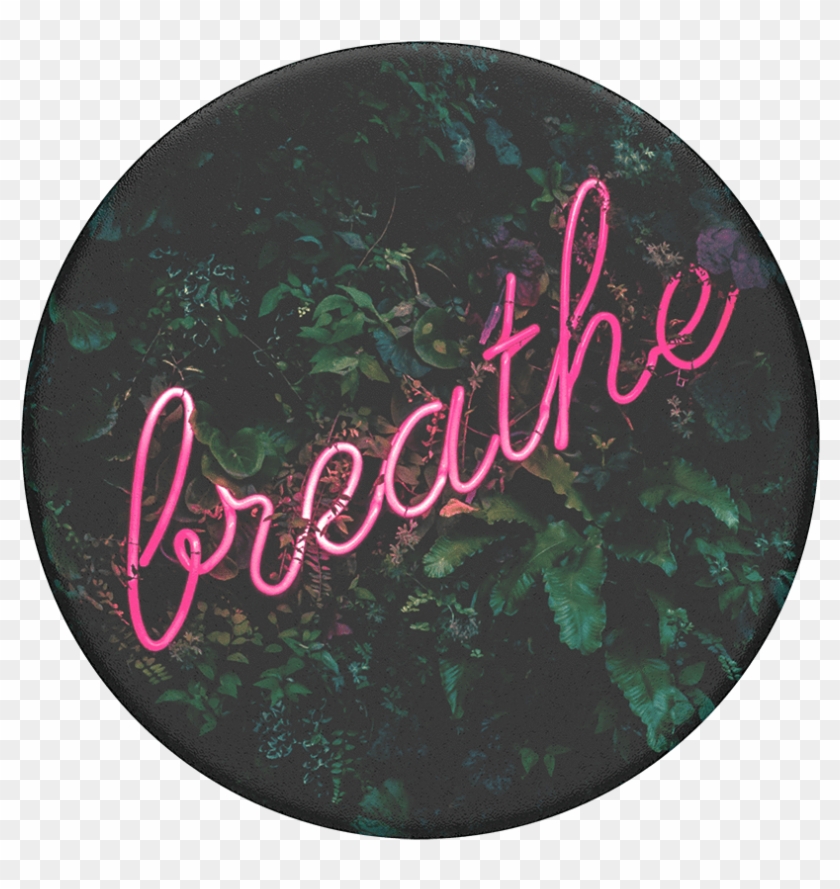 Download Breathe, Popsockets - Calligraphy Clipart Png Download - PikPng