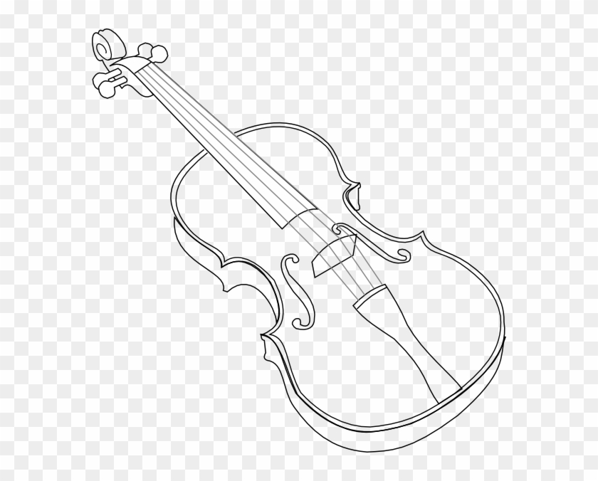 Violin Svg Clip Arts 582 X 596 Px - Png Download (#465495) - PikPng