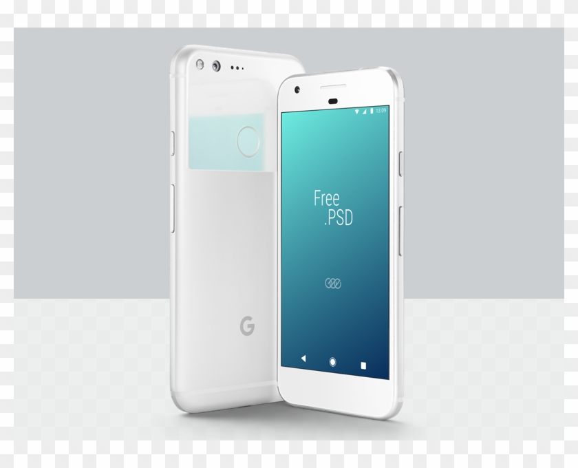 Free Google Pixel Psd Mockup - Android White Mockup Free Clipart #4676498