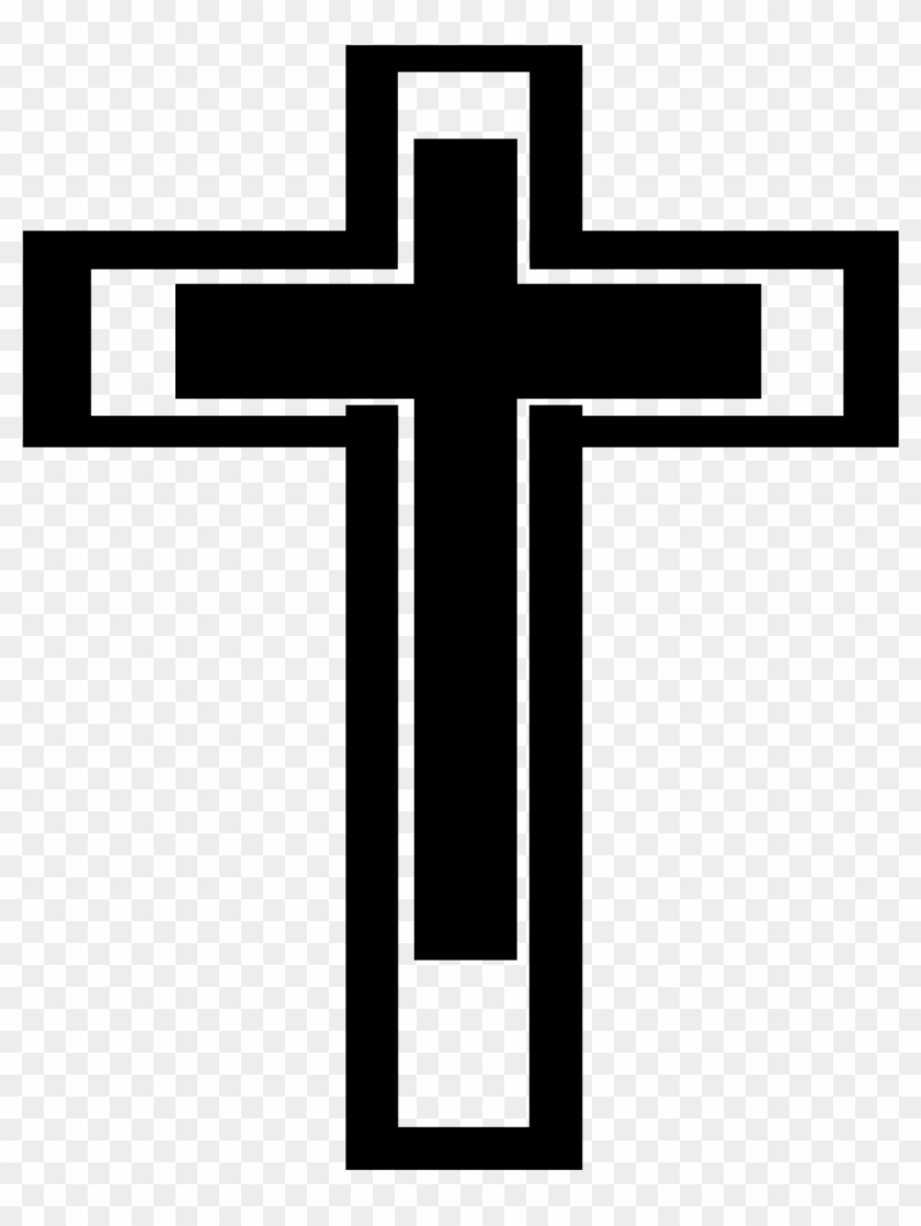 Big Image - Cross Clipart Black And White Png Transparent Png (#470085 ...