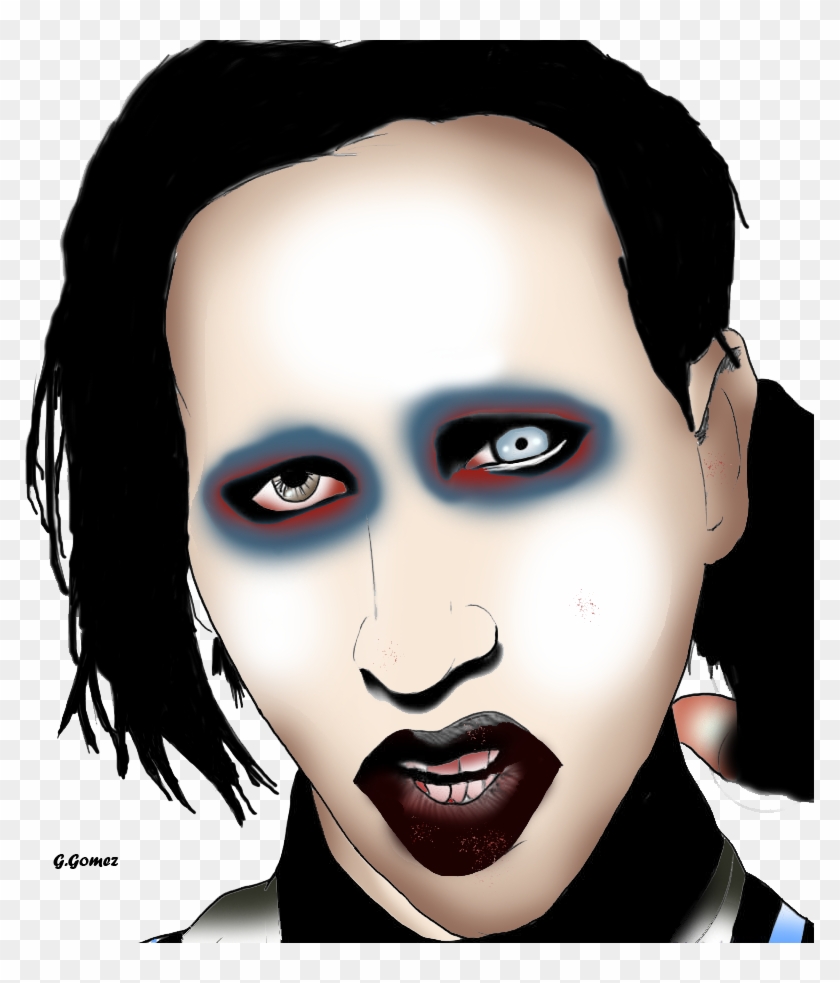Manson Png - Marilyn Manson Drawing Clipart