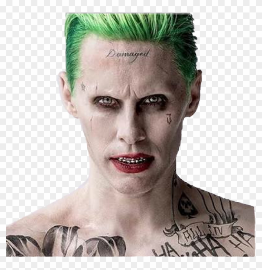 Jared Leto Joker Makeup , Png Download - Joker Maquillage Jared Leto ...