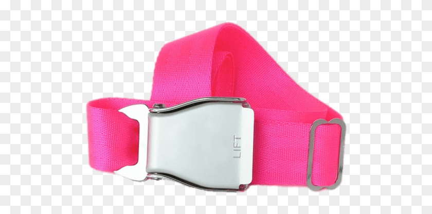 Airplane Seat Belt Neon Pink - Belt Clipart