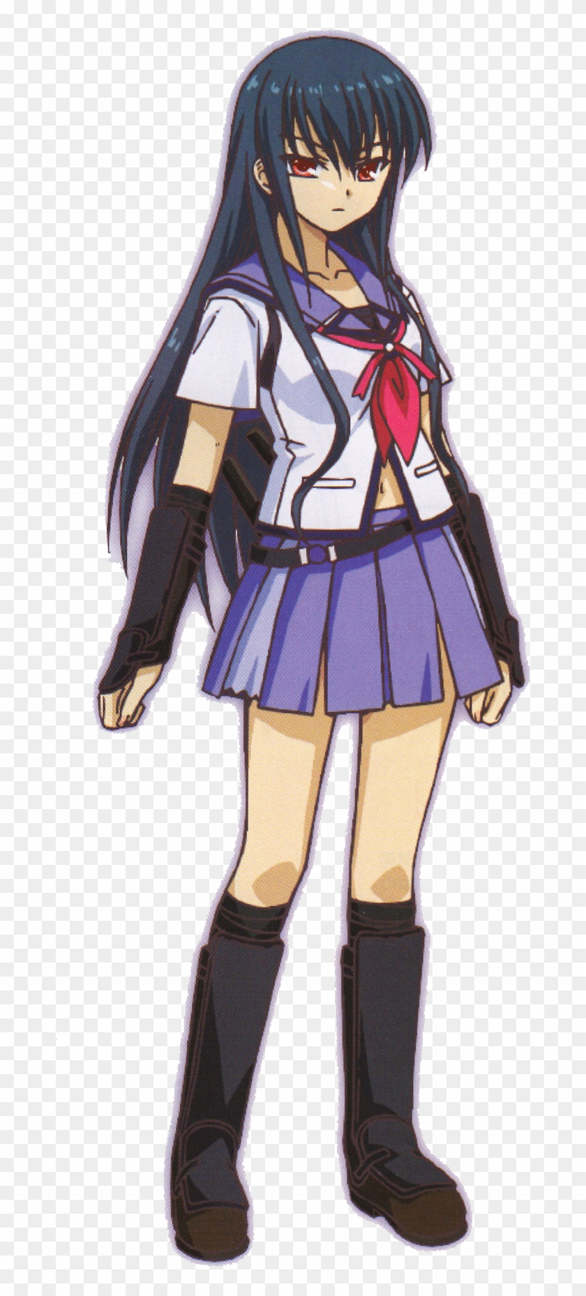 Tk Angel Beats Wiki Powered By Wikia - Schoolgirl Uniform Anime Girl Clipart (#4795426) - PikPng