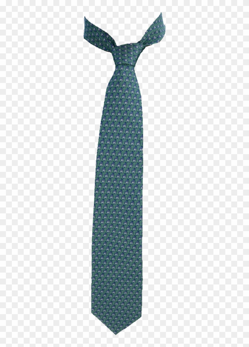Blue Or Green Silk Tie - Green Tie Png Clipart (#481412) - PikPng
