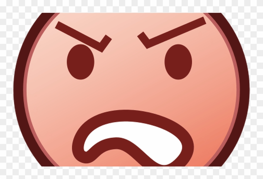 Download Svg Angry Emoji Faces - Circle Clipart Png Download - PikPng