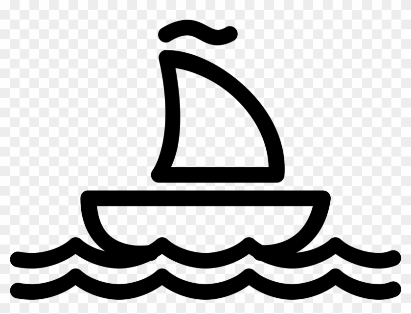 Sailing Ship Png - Boat Png Black And White Clipart