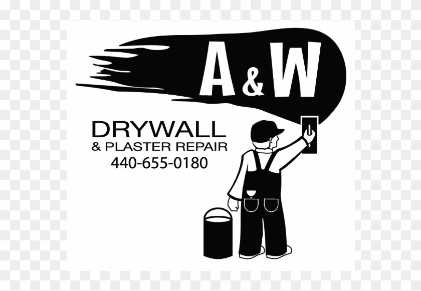 Download A&w Drywall And Plaster Repair - Poster Clipart Png Download