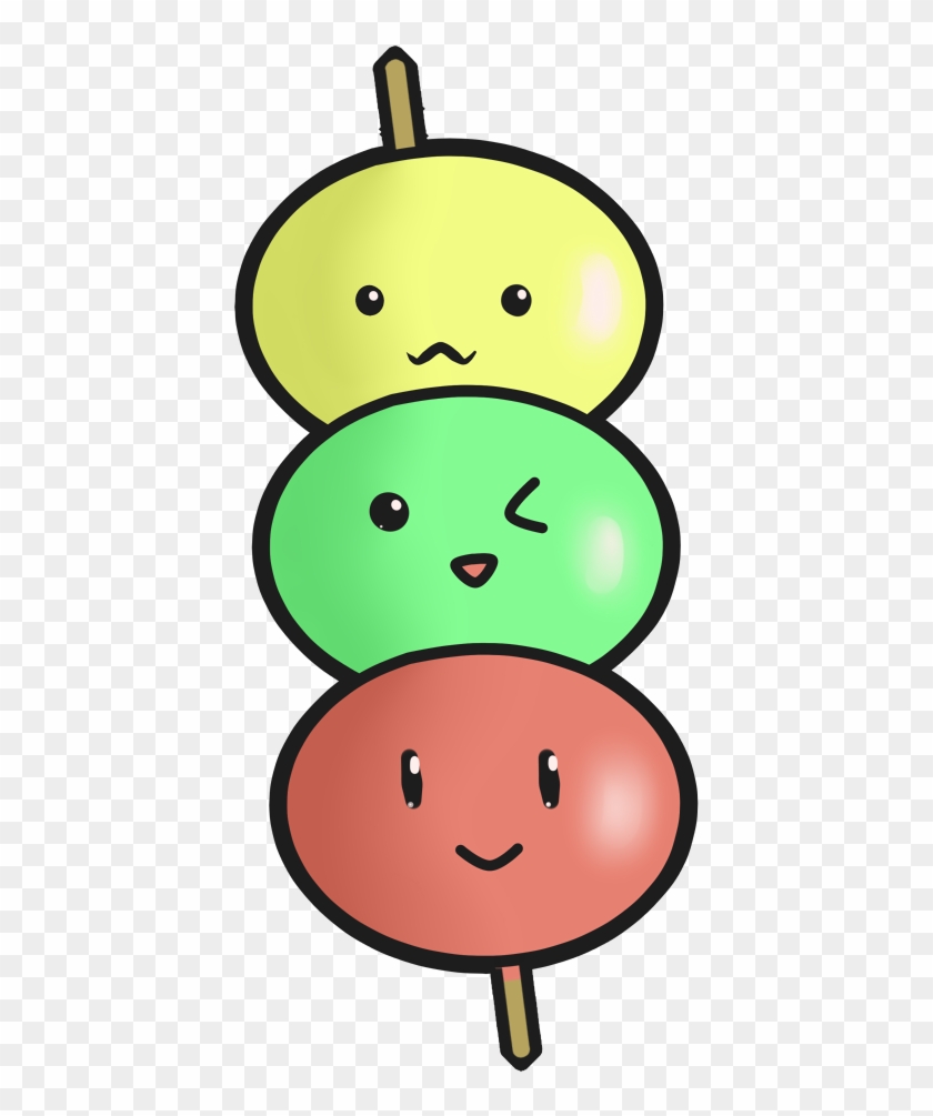 Chibi Dango Stick - Cartoon Clipart (#4832883) - PikPng