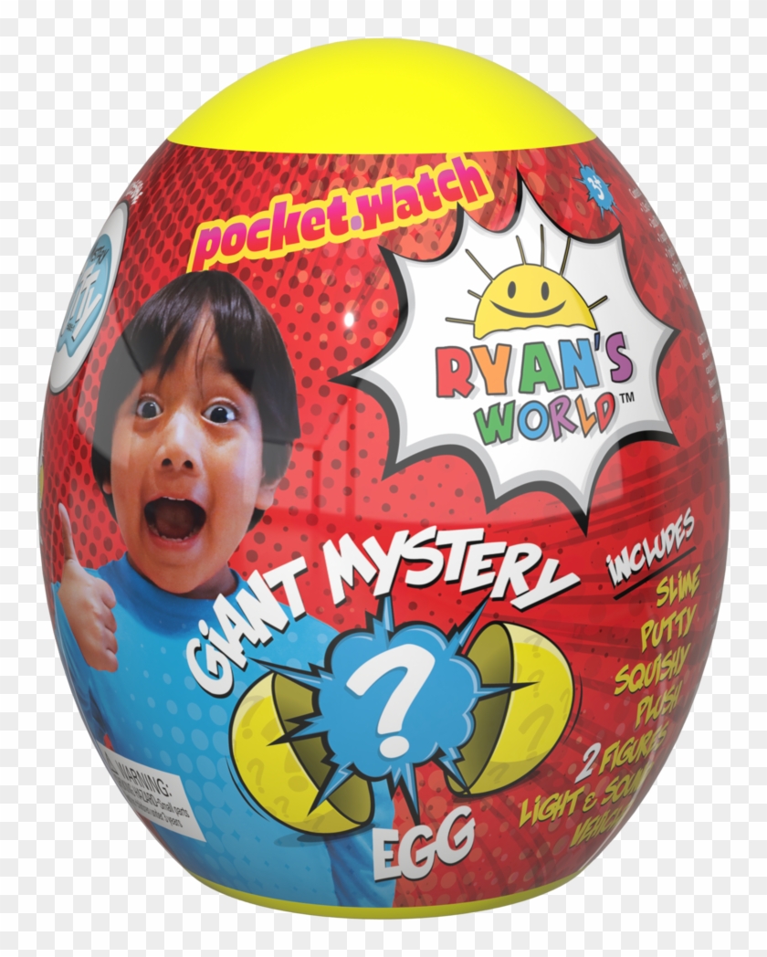 Watch Ryan's World Mystery Egg - Ryan's World Toys Egg Clipart