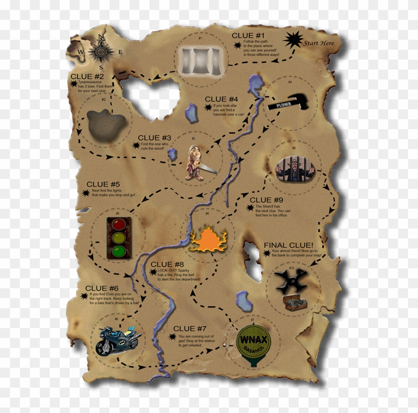 download pirate treasure hunt map clipart png download