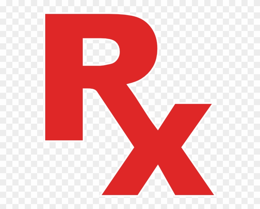Rx prescription symbol. Clipart image isolated on white background Stock  Vector | Adobe Stock