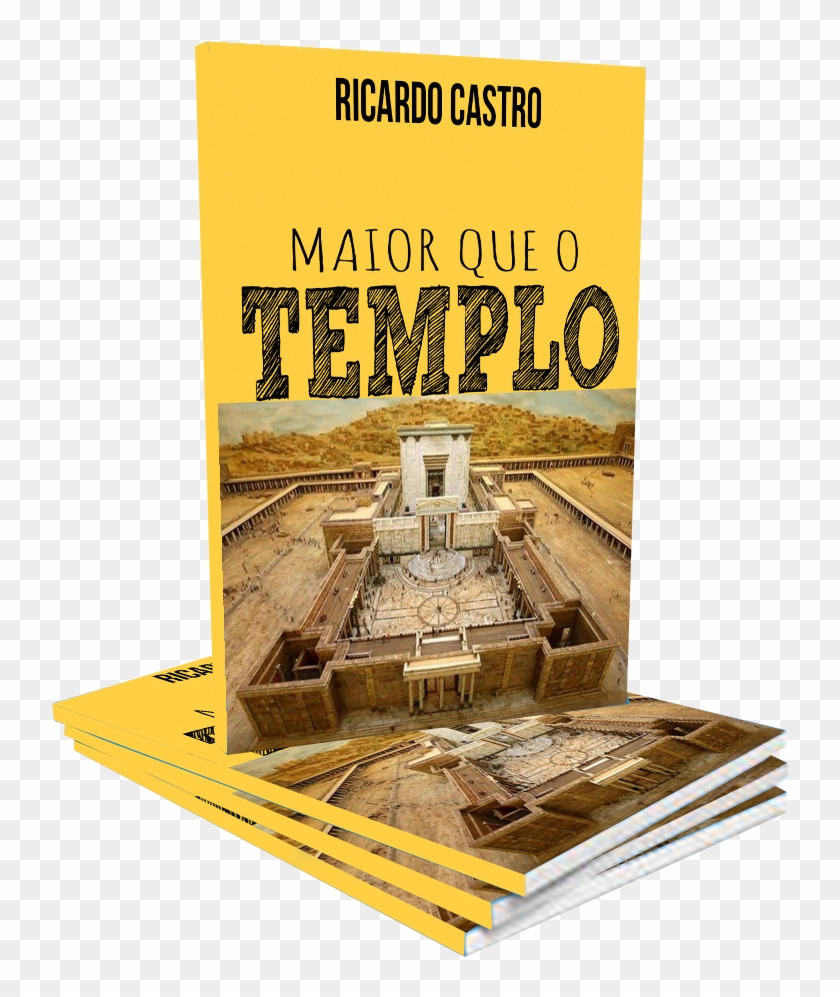 O Livro "maior Que O Templo" É Um Livro Que Trata Dos - Poster Clipart