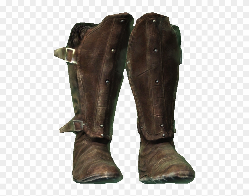 Imperial Boots Of Sneaking - Lederrüstung Stiefel Clipart