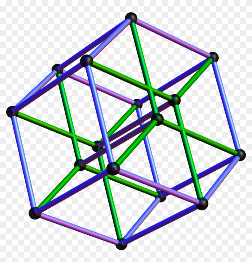 4-cube 3d - 3d Png Clipart