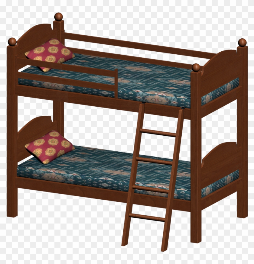 Bunk Bed - Transparent Bunk Bed Png Clipart (#4936795) - PikPng