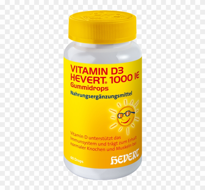 Vitamin D3 Hevert 1000 Iu Gumdrops - Vitamin D3 Hevert Clipart
