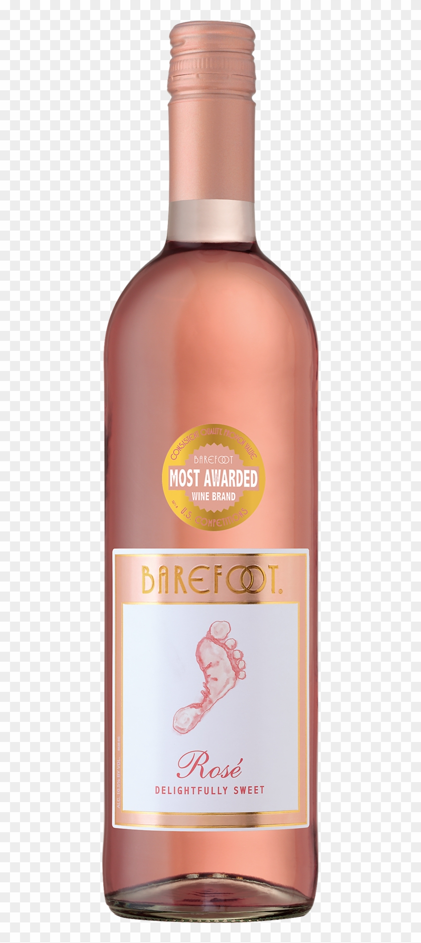 Barefoot Pink Moscato Clipart