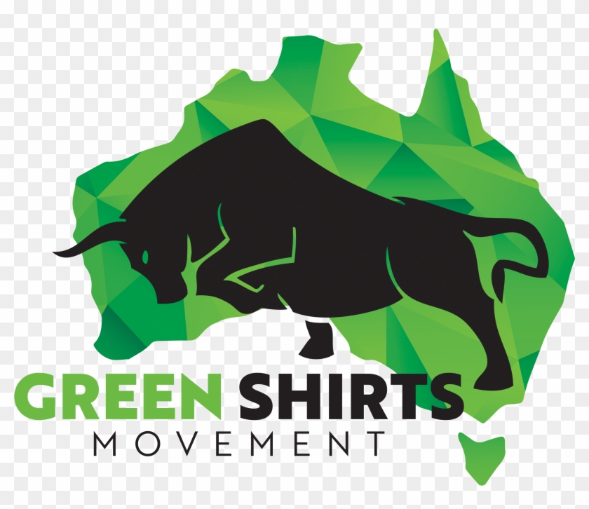 Green Shirt Movement Clipart