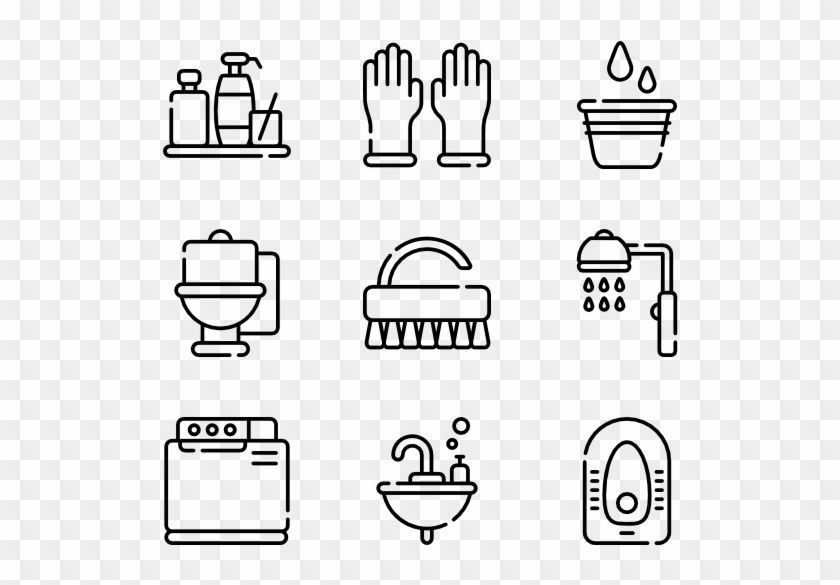 Bathroom - Review Icon Transparent Background Clipart (#508922) - PikPng