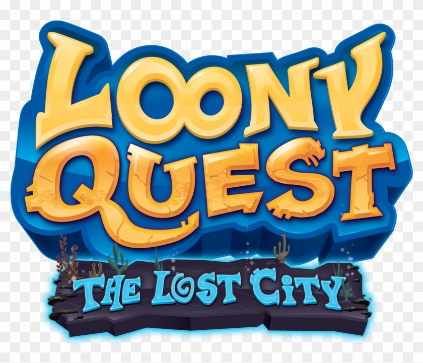 Loony Quest The Lost City Title - Loony Quest Clipart #5046868
