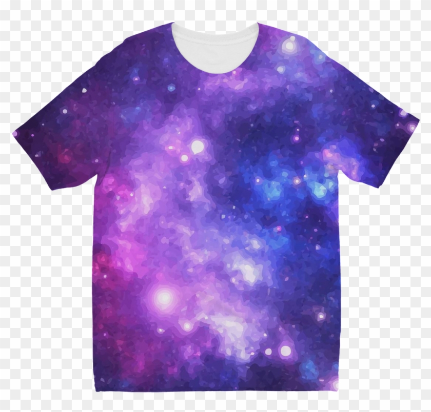 Purple Blue Space T Shirts - Gift And Calling Irrevocable Clipart ...