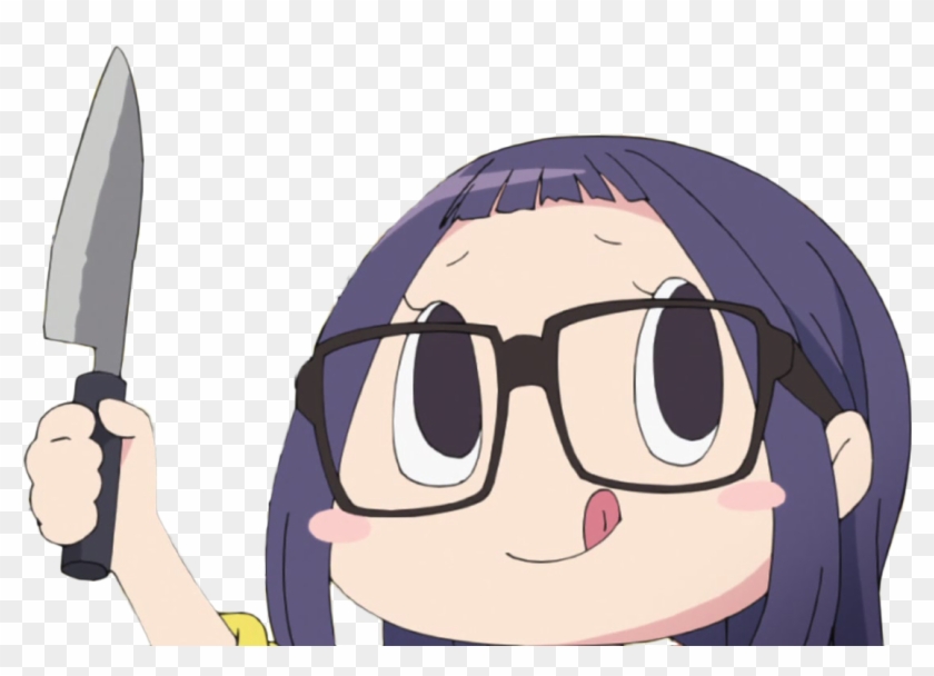 Anime Reaction Image Yuru Camp Oogaki Chiaki Silly ほうとう ゆる キャン レシピ Clipart Pikpng