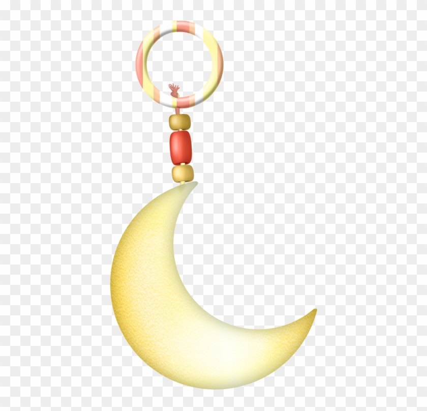 Moon On A Chain - Moon Clipart