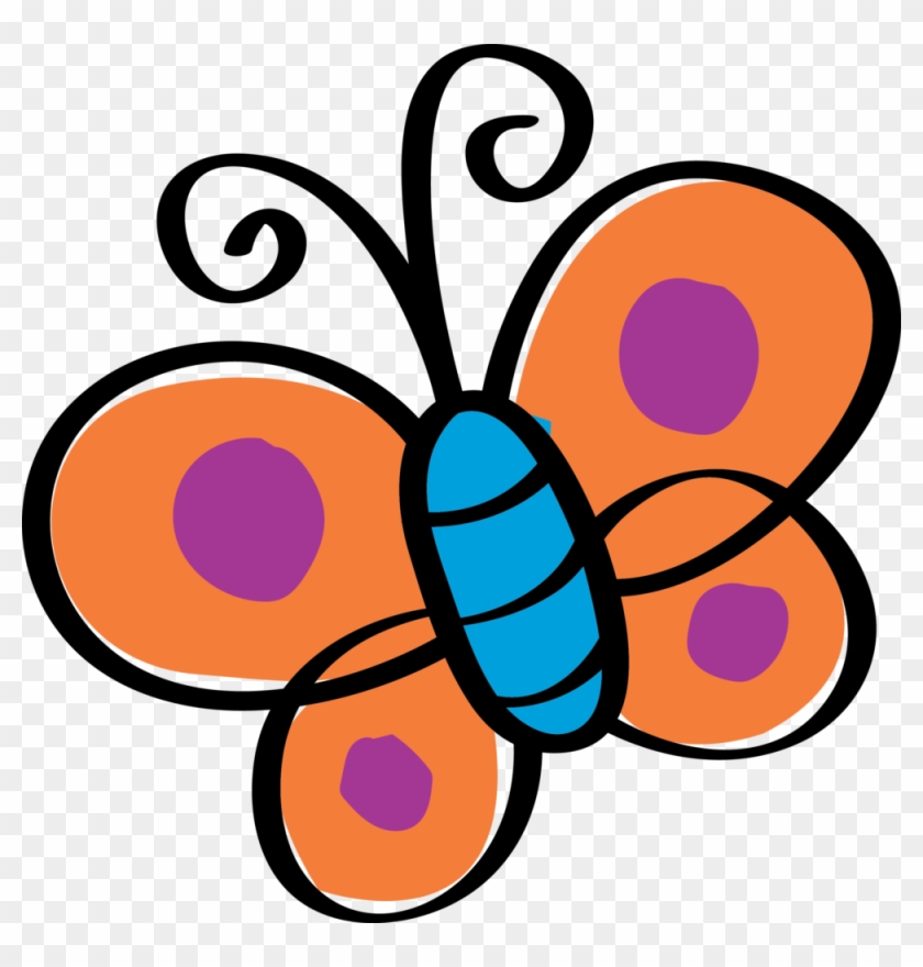 Baby Drawing Of Butterfly Clipart