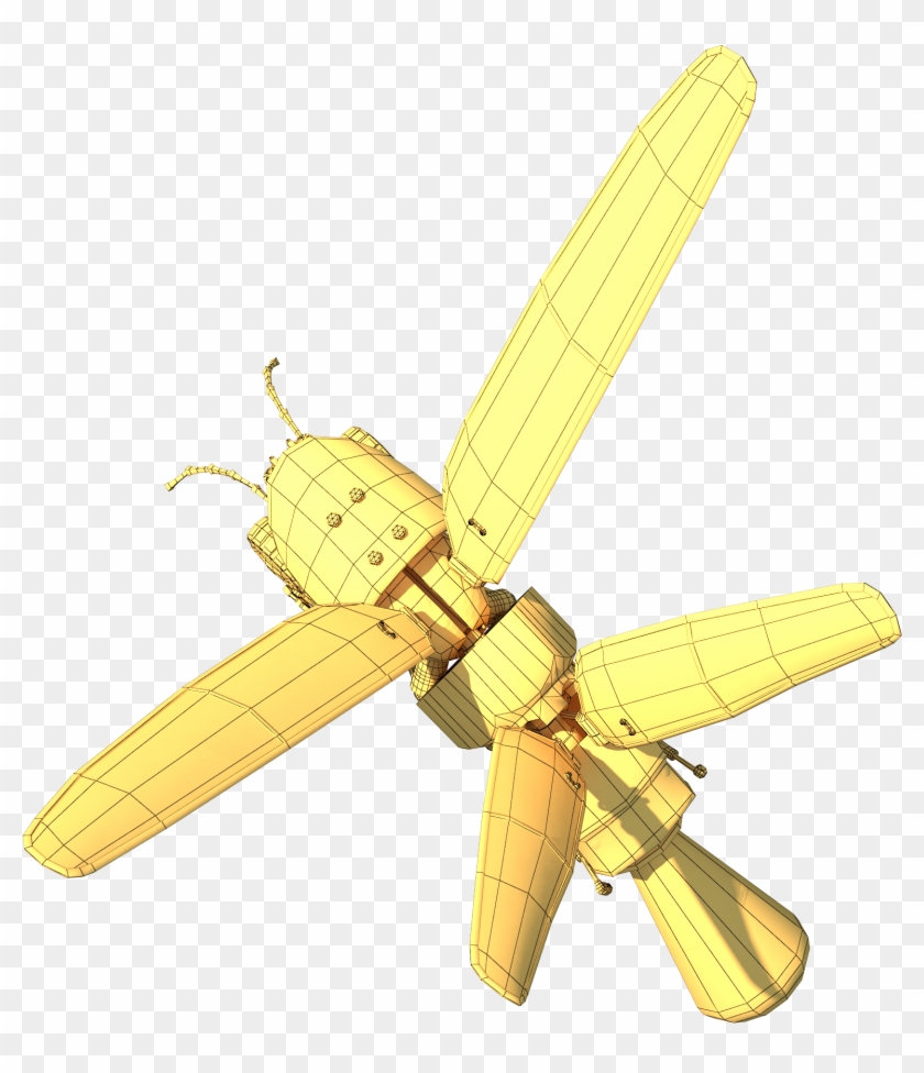 Lightning Bug Pbr Rig Anim - Ceiling Fan Clipart