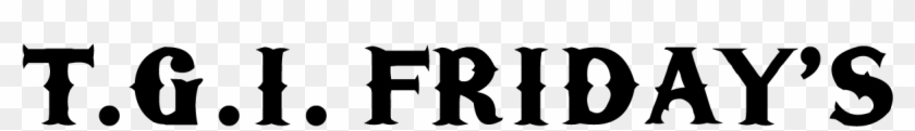 Tgi Friday's - Friday Fonts Clipart (#5138676) - PikPng