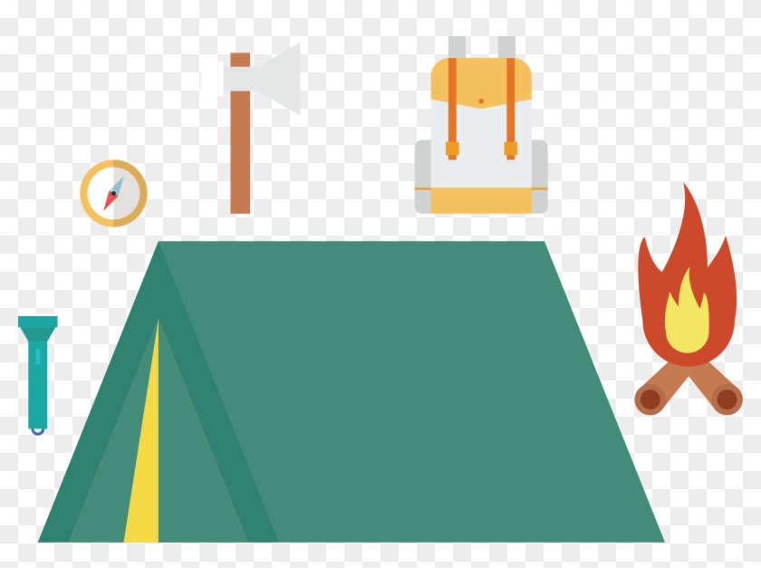 Camping Tools Transprent Png - Illustration Clipart