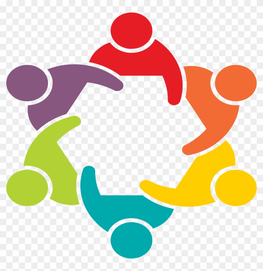 Circle Of People - People Together Icon Png Clipart #5141176