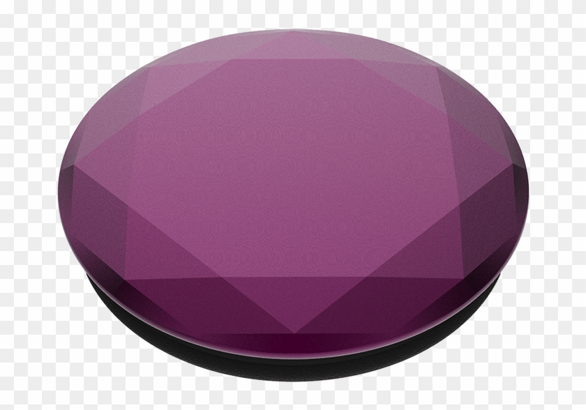 Metallic Diamond Mystic Violet - Circle Clipart