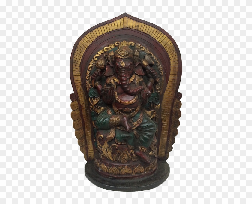 Fg Toon Ganesha - Carving Clipart #522018