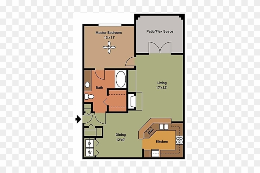 All - Floor Plansa3 - Floor Plan Clipart (#5208288) - PikPng