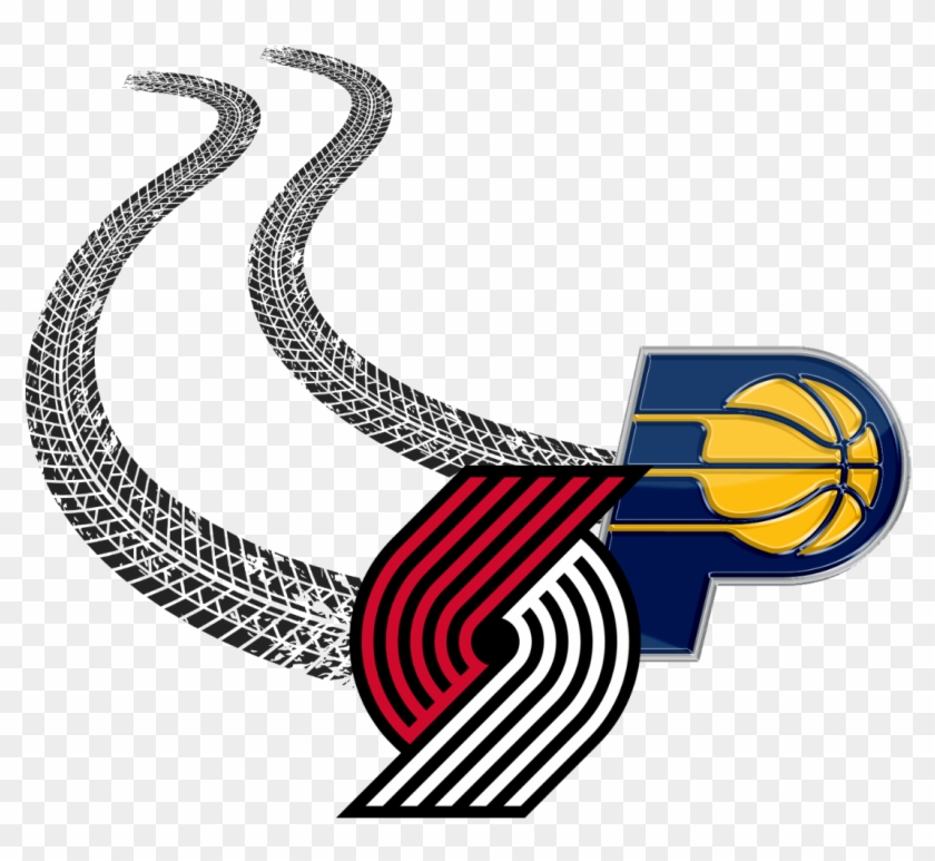 [ Img] - Trail Blazers Logo Png Clipart