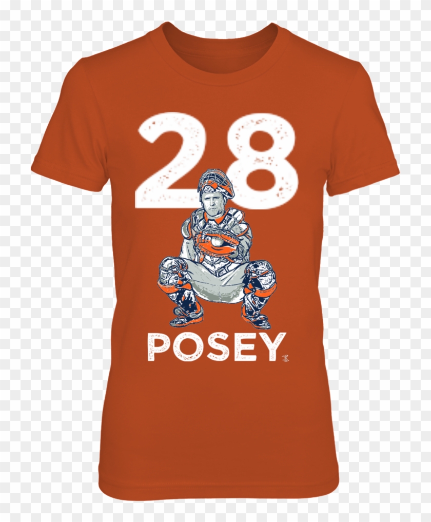 Buster Posey - Active Shirt Clipart