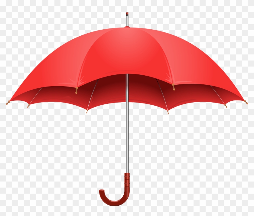 Red Umbrella Png Clip Art Image Transparent Png (#535216) - PikPng