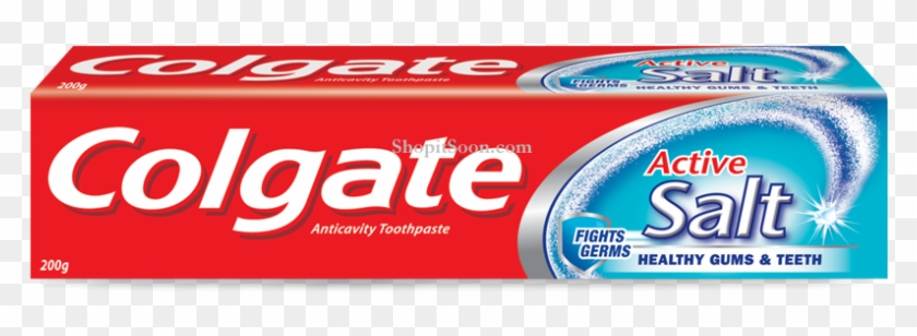 Colgate Active Salt Toothpaste Clipart